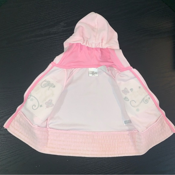 Girl’s 12M KOALA KIDS Pleated Skirt + Pink Velour Fairy Princess Hooded Jacket - Picture 11 of 16